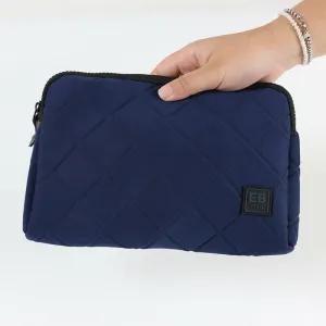 Portable Makeup Organizer Bag Blue