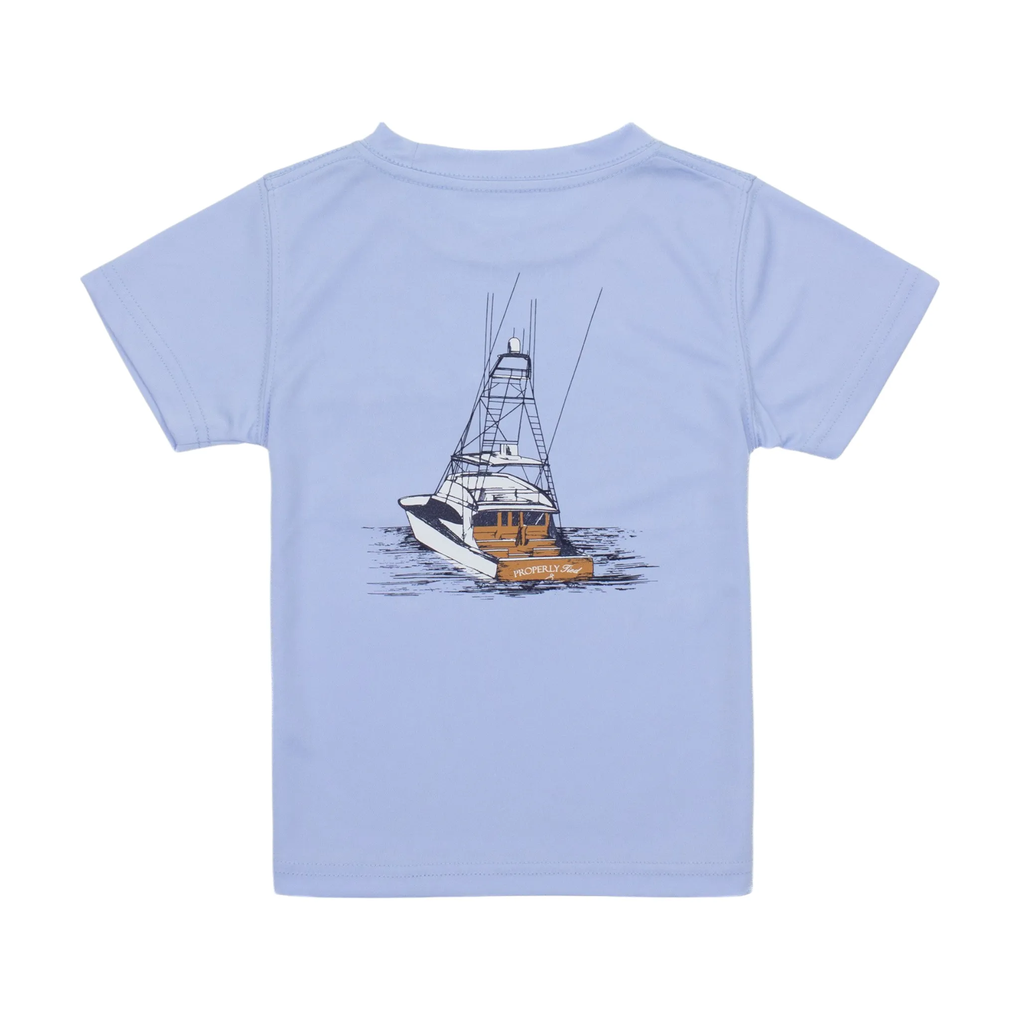 Properly Tied Deep Waters Performance T'shirt