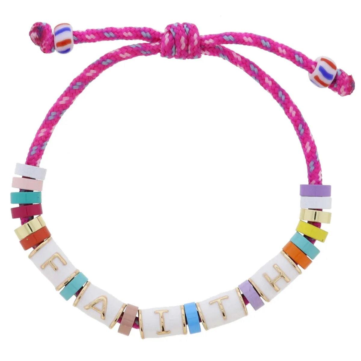 "FAITH" Bead Bracelet