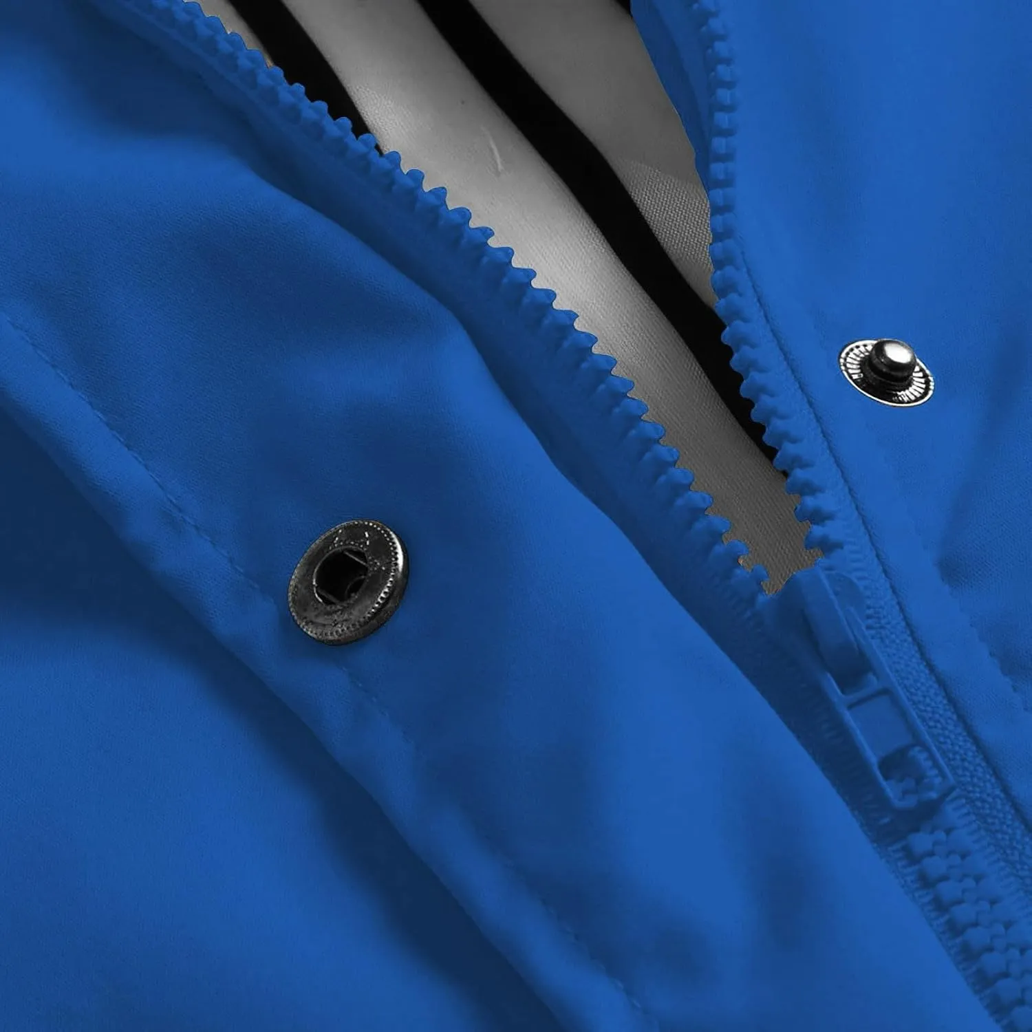 Rain Jacket Women,2024 Trendy Lightweight Zip Up Button Hooded Waterproof Windbreaker For Hiking Outdoor Travel
