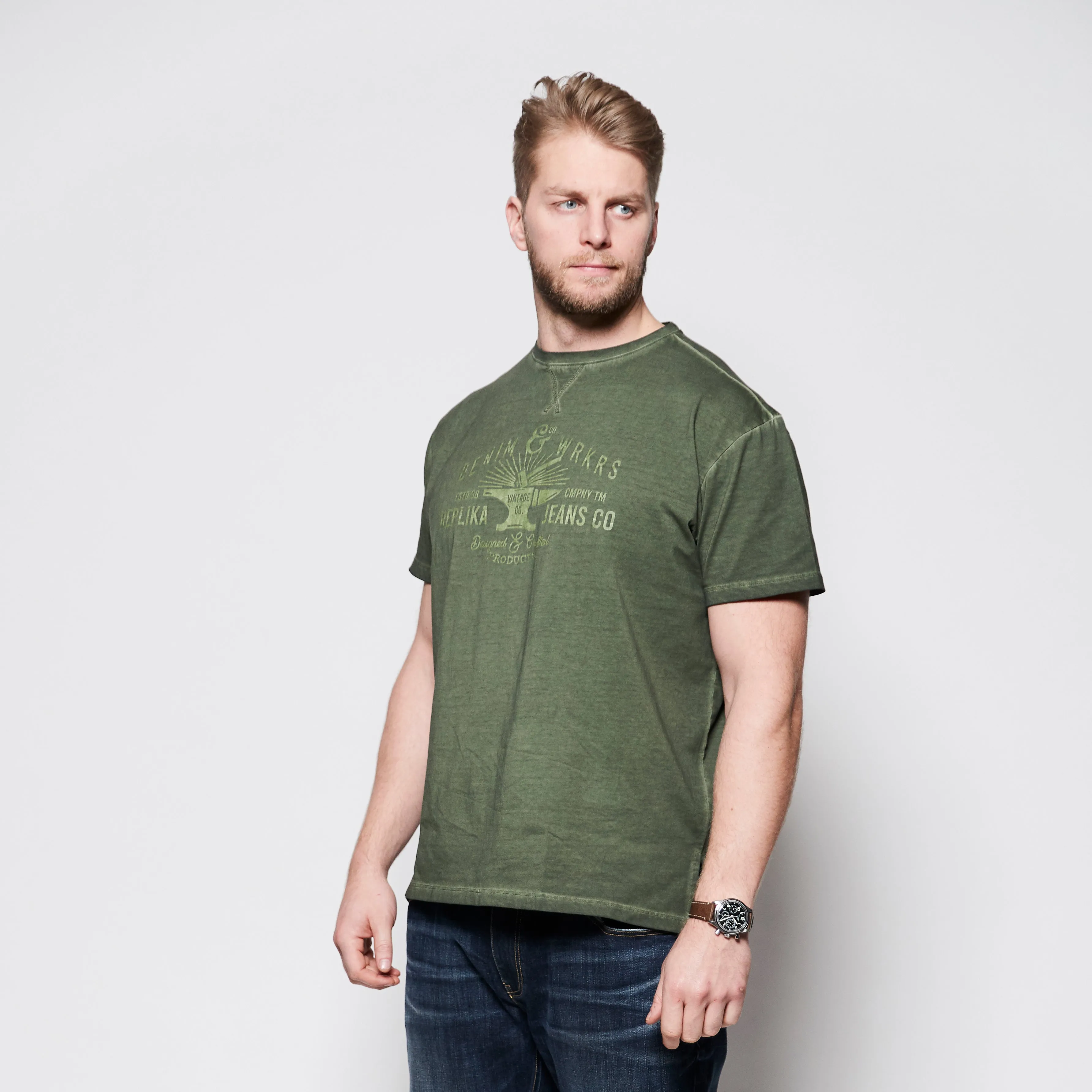 Replika Cool Dyed Tee 13318B K