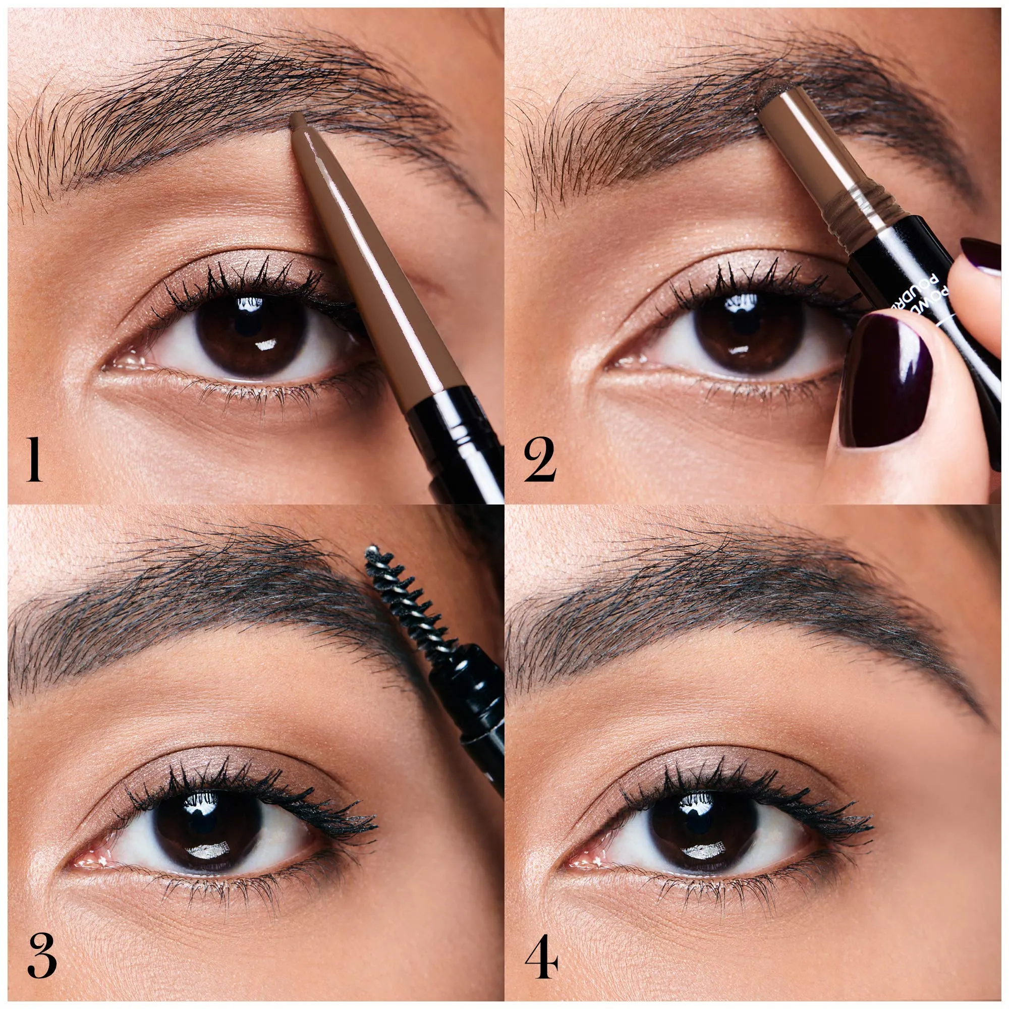 Revlon Colorstay Eyebrow Pencil Creator with Powder & Spoolie Brush to Fill, Define, Sculpt, Shape & Diffuse Perfect Brows, Medium Brown (635) 0.23 oz