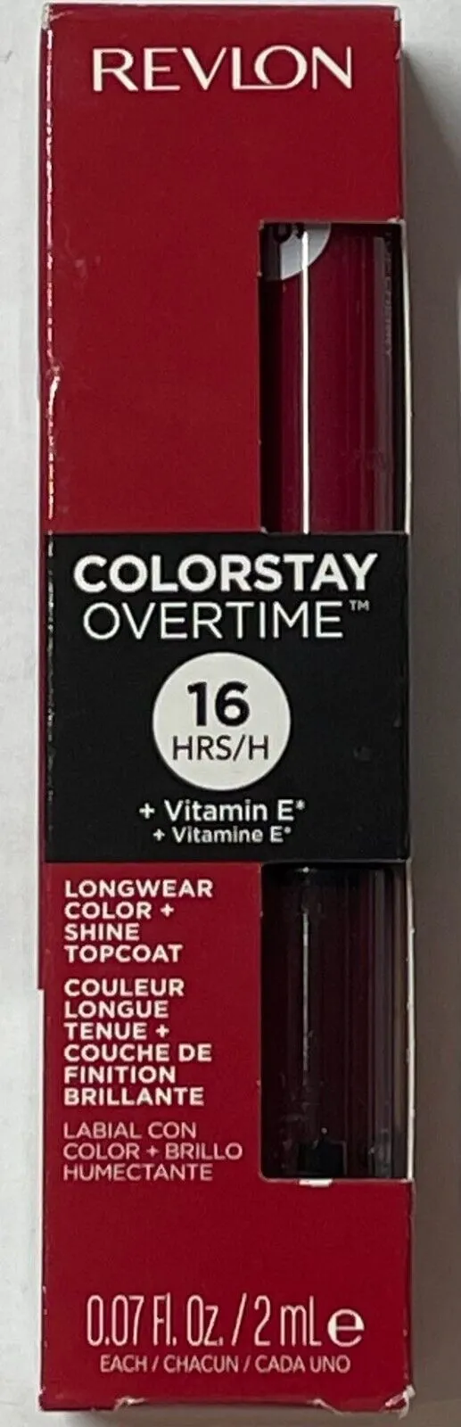 Revlon Liquid Lipstick with Clear Lip Gloss,