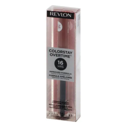 Revlon Liquid Lipstick with Clear Lip Gloss,