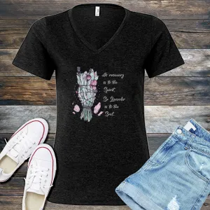 Rosemary Lavender Spirit and Soul V-Neck
