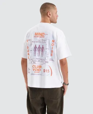 RSVP Extra Heavy Street Fit T-Shirt Optical White