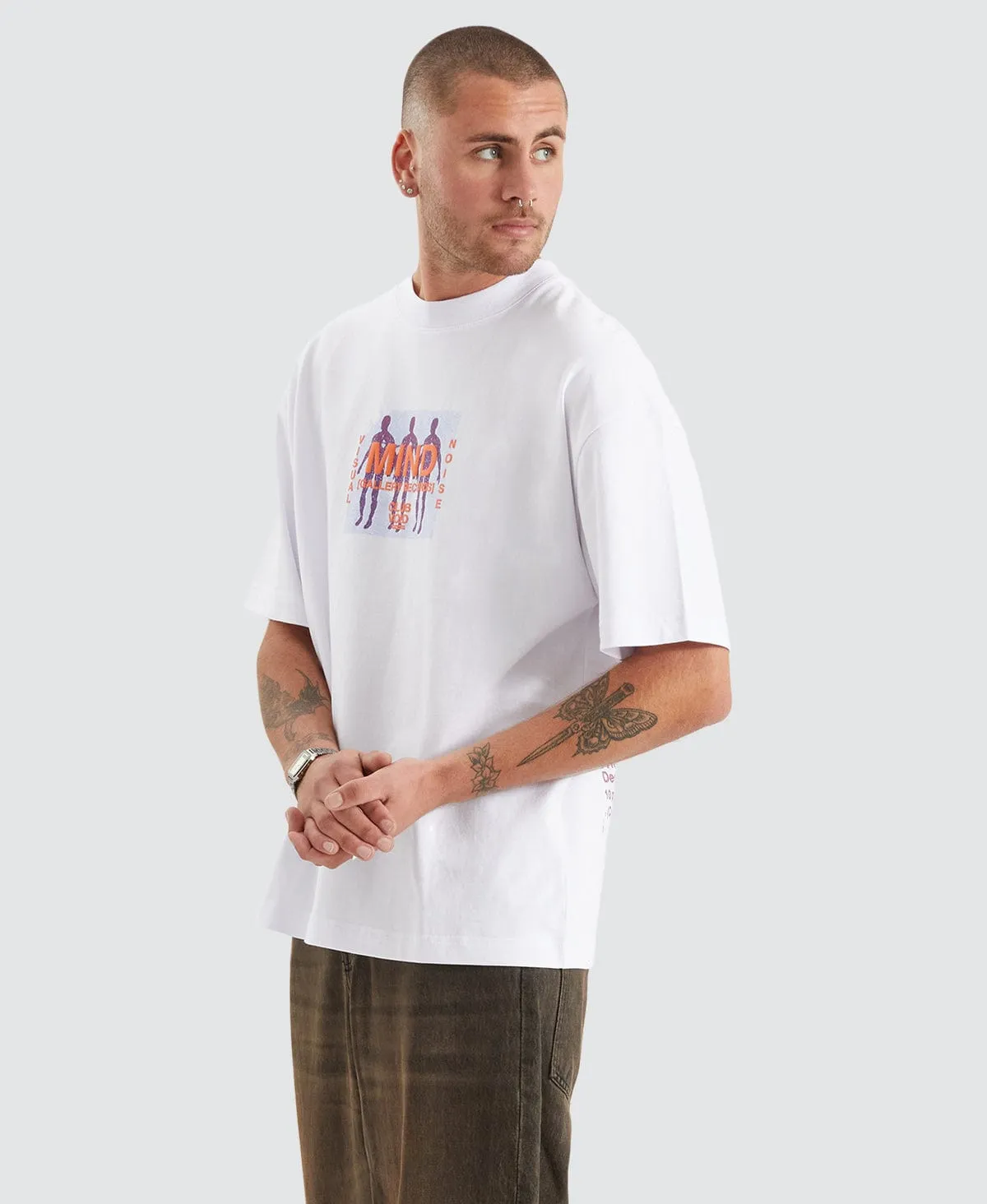 RSVP Extra Heavy Street Fit T-Shirt Optical White