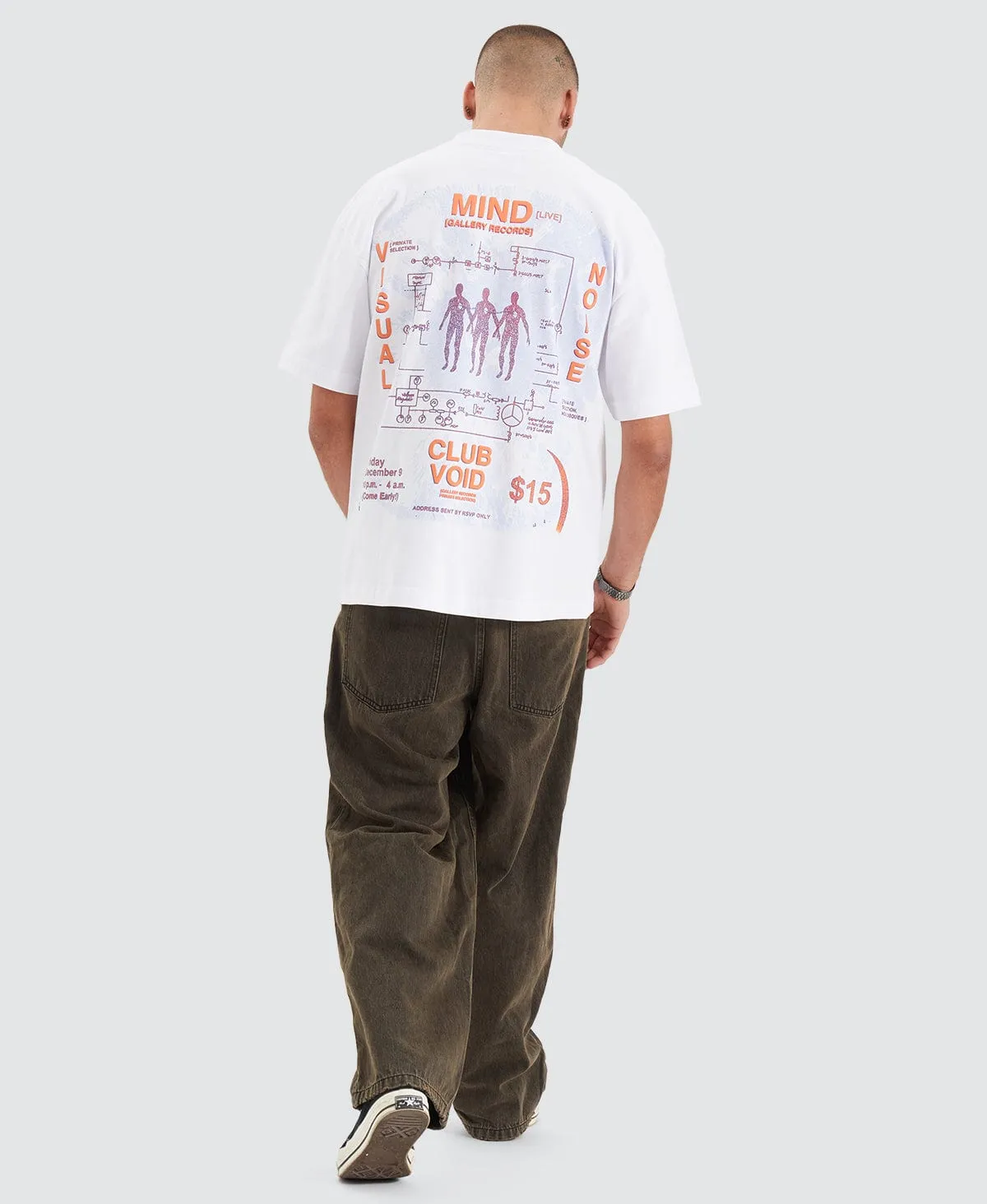 RSVP Extra Heavy Street Fit T-Shirt Optical White