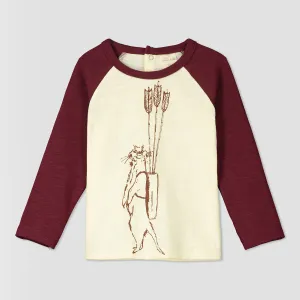 Ruan t-shirt in ivory arrows