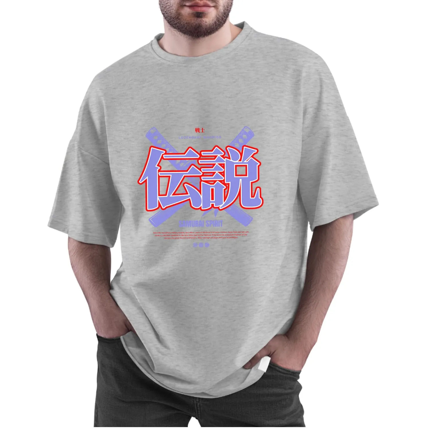Samurai spirit Oversized T-shirt