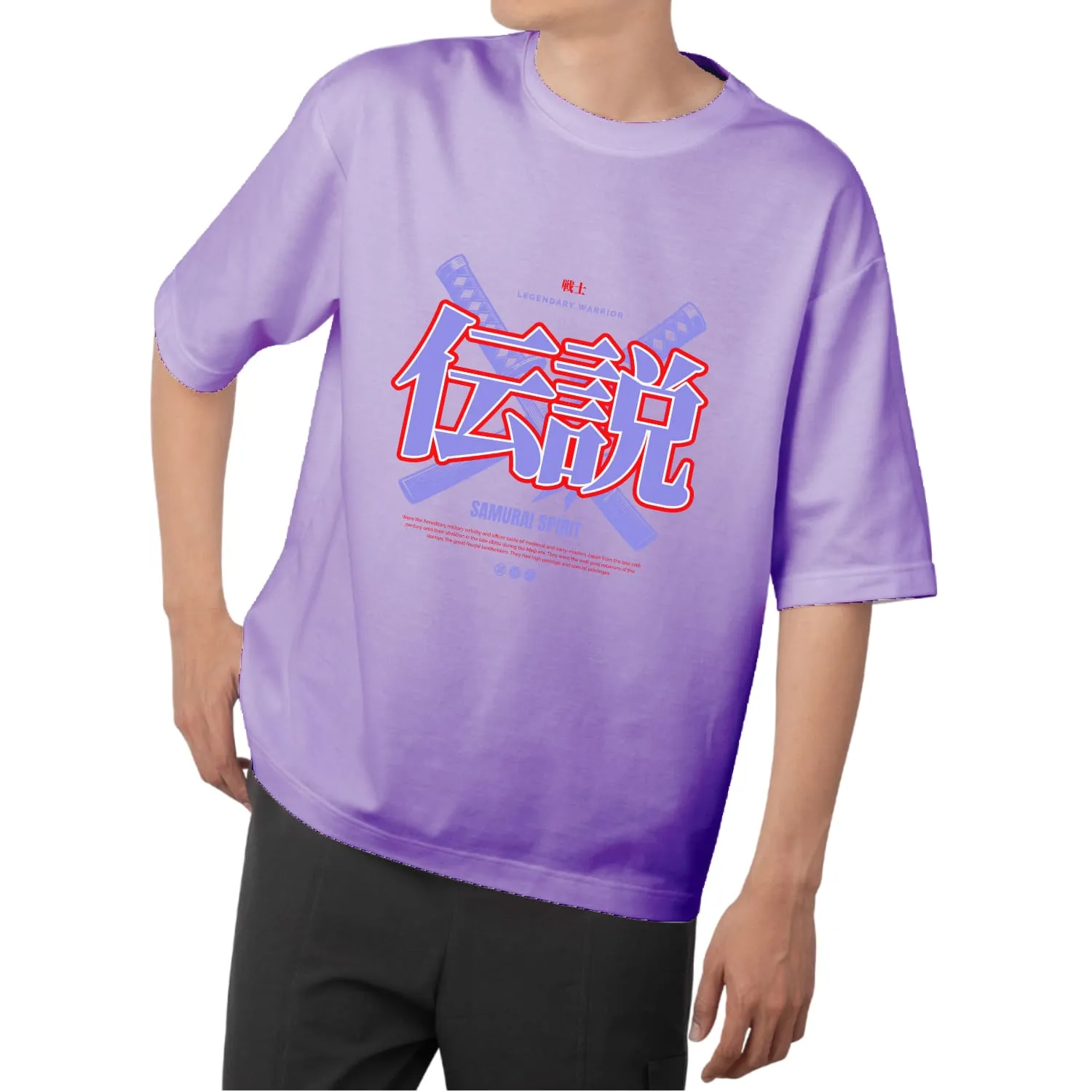 Samurai spirit Oversized T-shirt