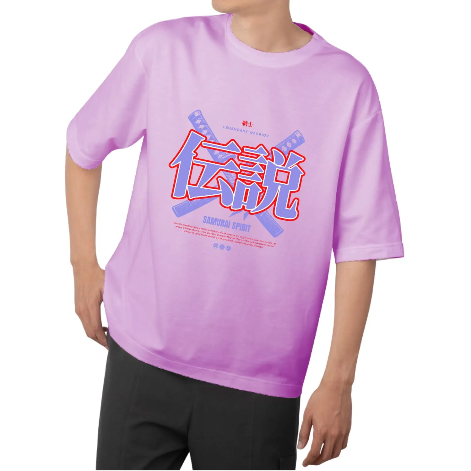 Samurai spirit Oversized T-shirt