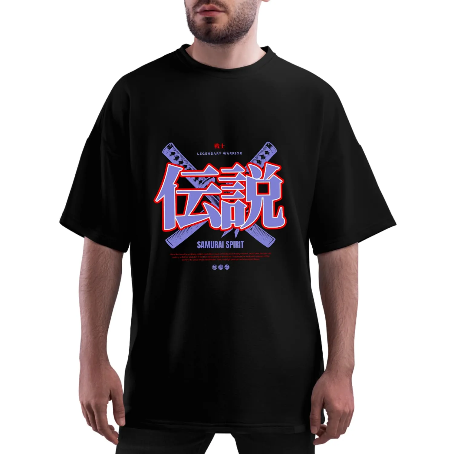 Samurai spirit Oversized T-shirt
