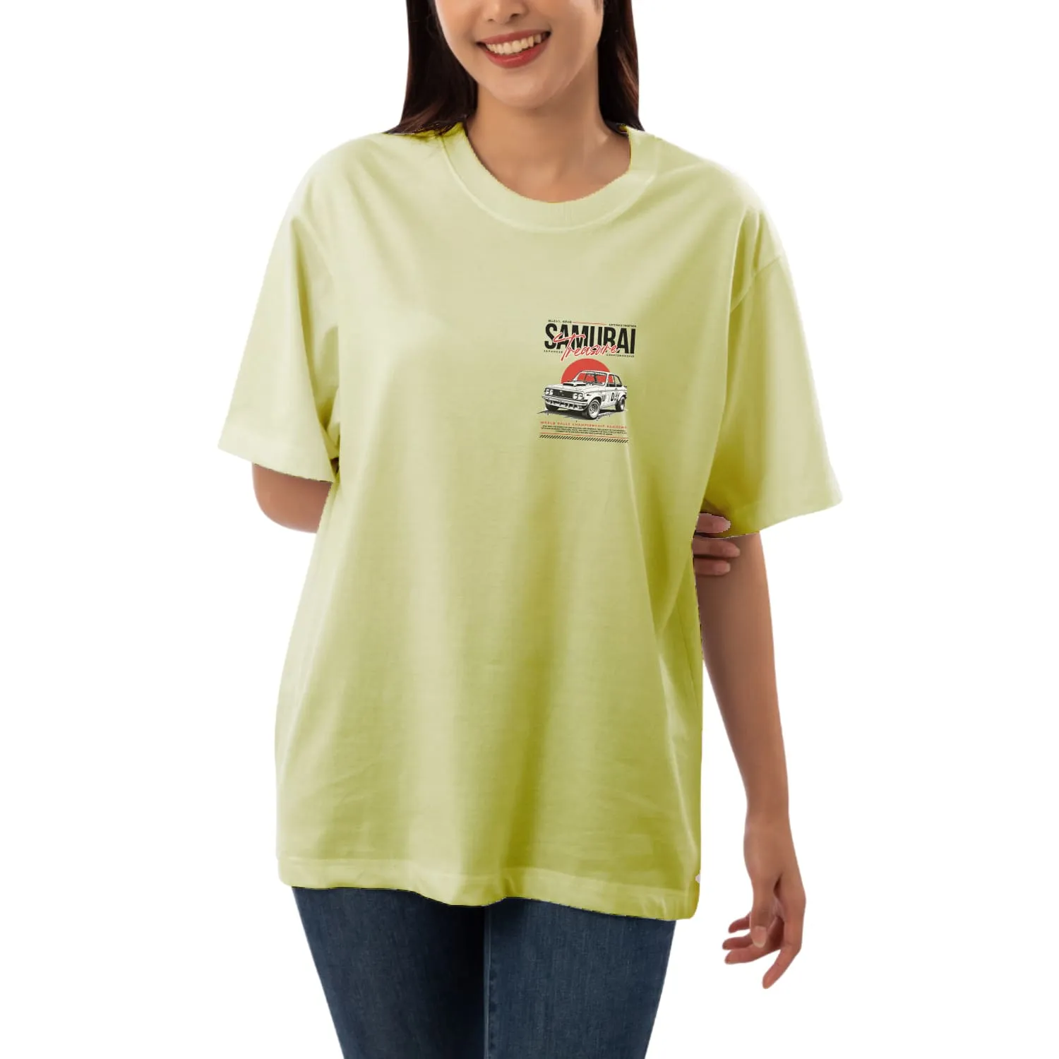 Samurai treasure Womens Oversized T-shirt