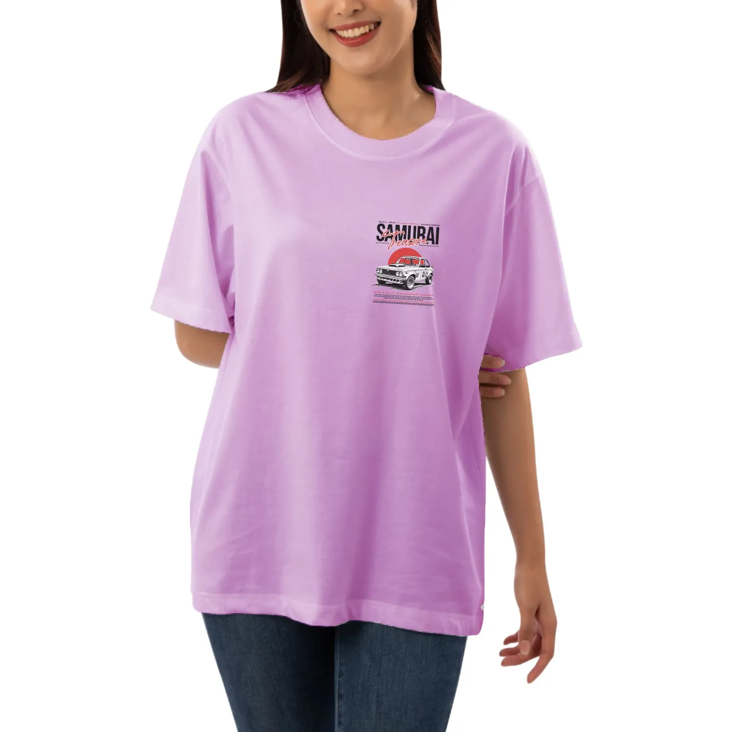 Samurai treasure Womens Oversized T-shirt