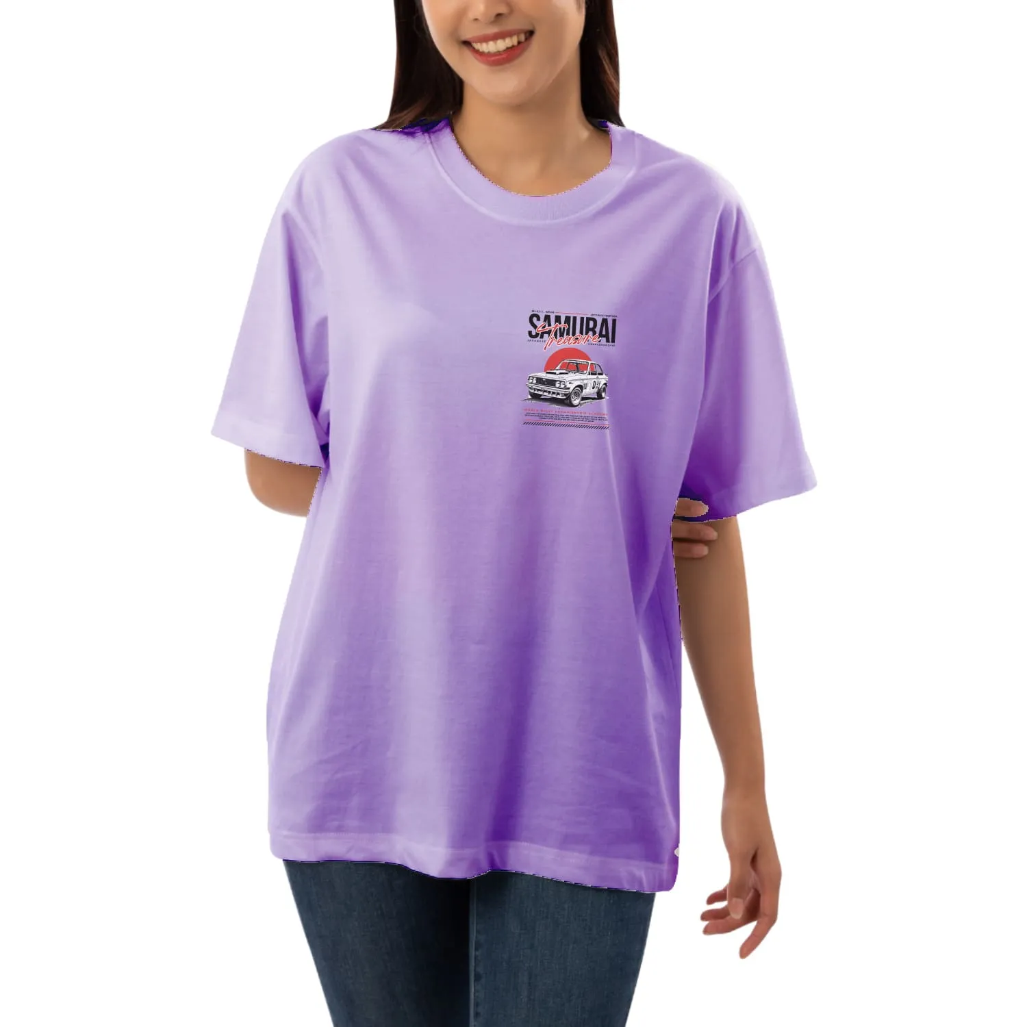 Samurai treasure Womens Oversized T-shirt