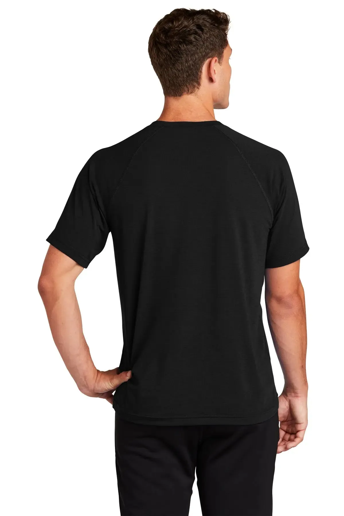 San Mar Men's Ultimate Performance Crew – Moisture-Wicking & Stretchable Comfort