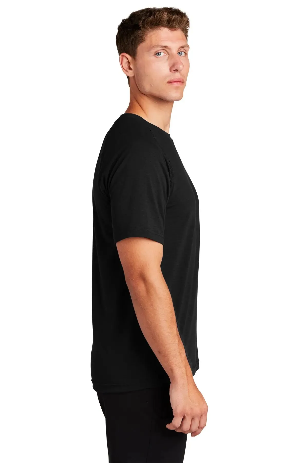 San Mar Men's Ultimate Performance Crew – Moisture-Wicking & Stretchable Comfort