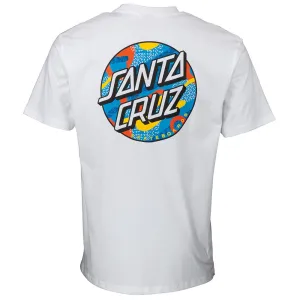 Santa Cruz Primary Dot Short Sleeved T-Shirt
