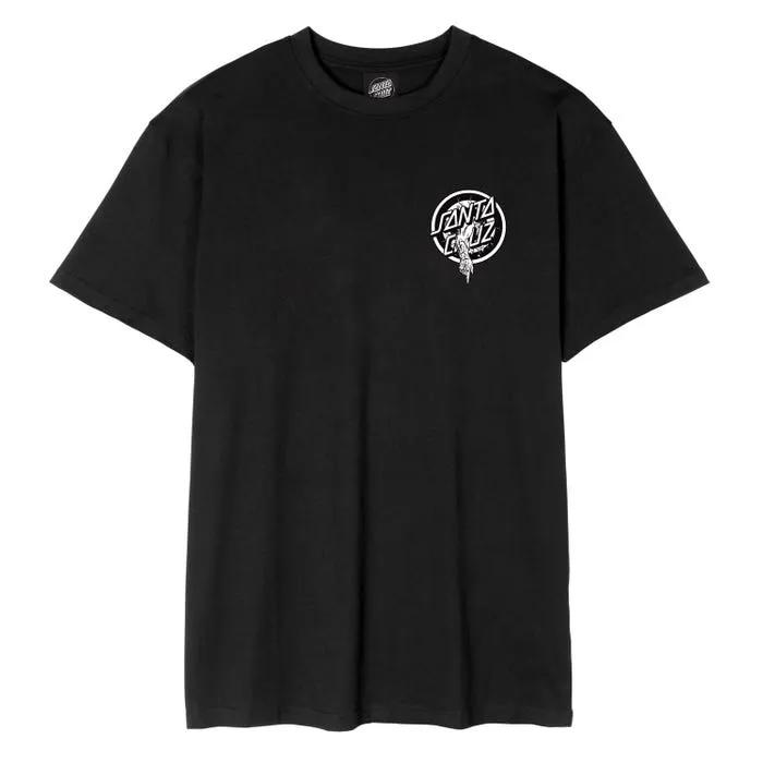 SANTA CRUZ - Roskopp Evo 2 T-Shirt - BLACK