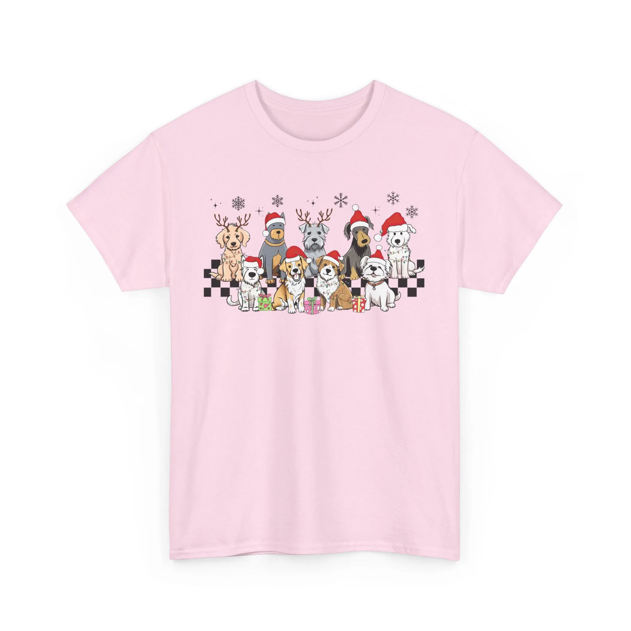 Santa Dogs Christmas T-Shirt