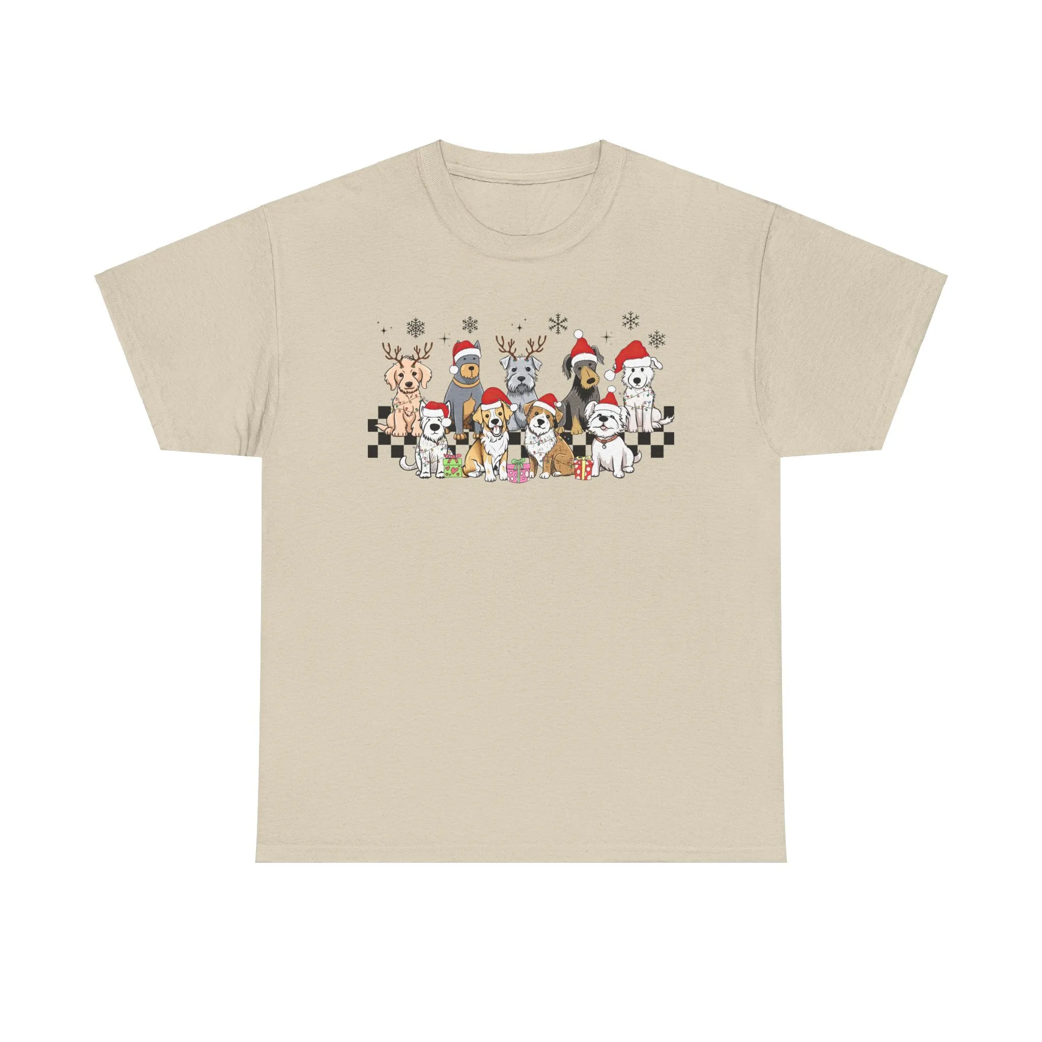 Santa Dogs Christmas T-Shirt