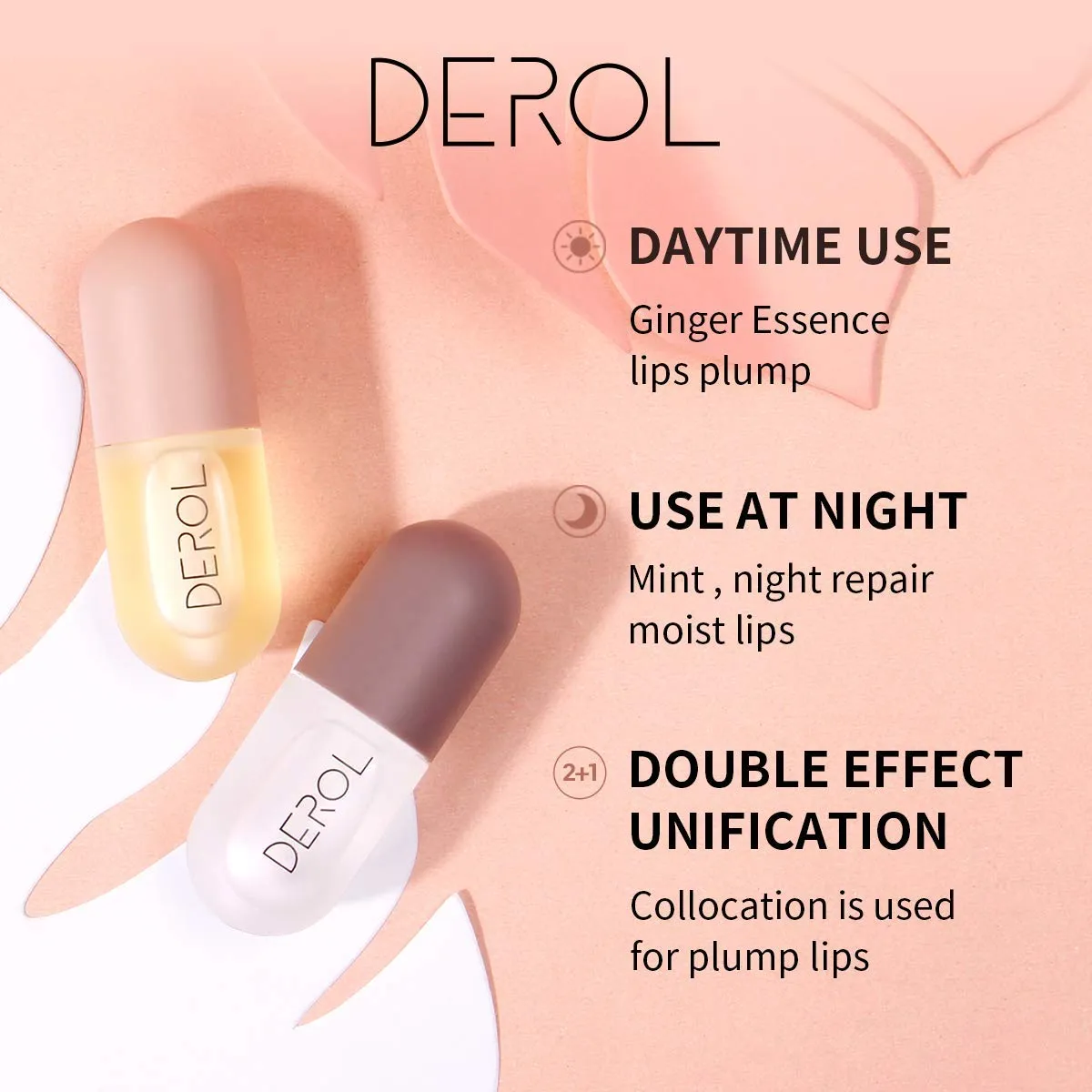 Sanvalley Lip Plumper, Natural Lip Care & Enhancer Set, Day & Night Serum, Softer Bigger Fuller Lips by Natural Lip Enhancer, Lip Mask, Lip Gloss, No Chapped Lips