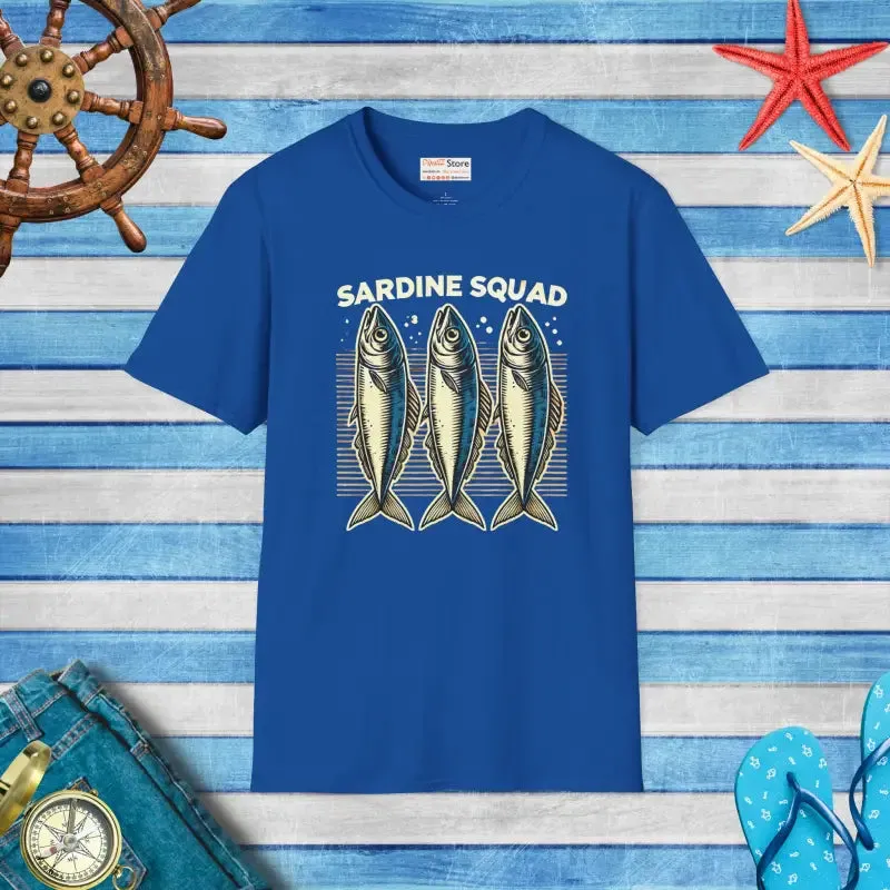 Sardine Squad Unisex Tee for Everyday Elegance