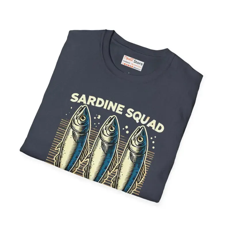 Sardine Squad Unisex Tee for Everyday Elegance