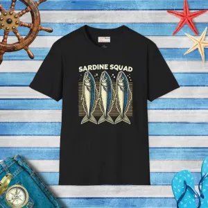 Sardine Squad Unisex Tee for Everyday Elegance