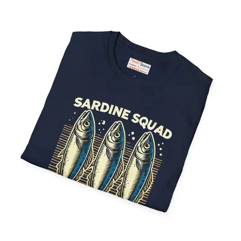 Sardine Squad Unisex Tee for Everyday Elegance