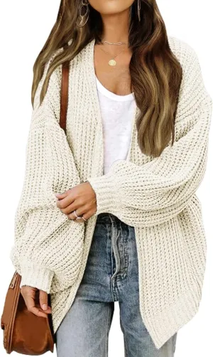 Shacket Jacket Women Long Sleeve Thickened Warm Outdoor Fleece Jacket Open Stitch Coat Sweater Coat Trench