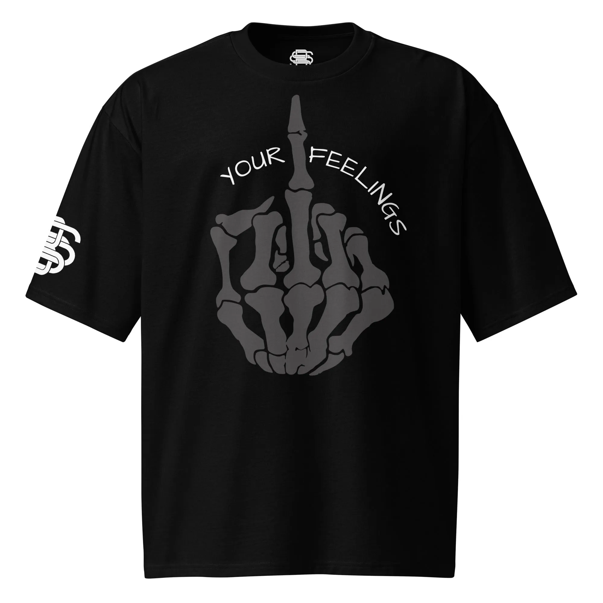 Silent Savage Brand - Fuck Your Feelings oversized tee (blk)