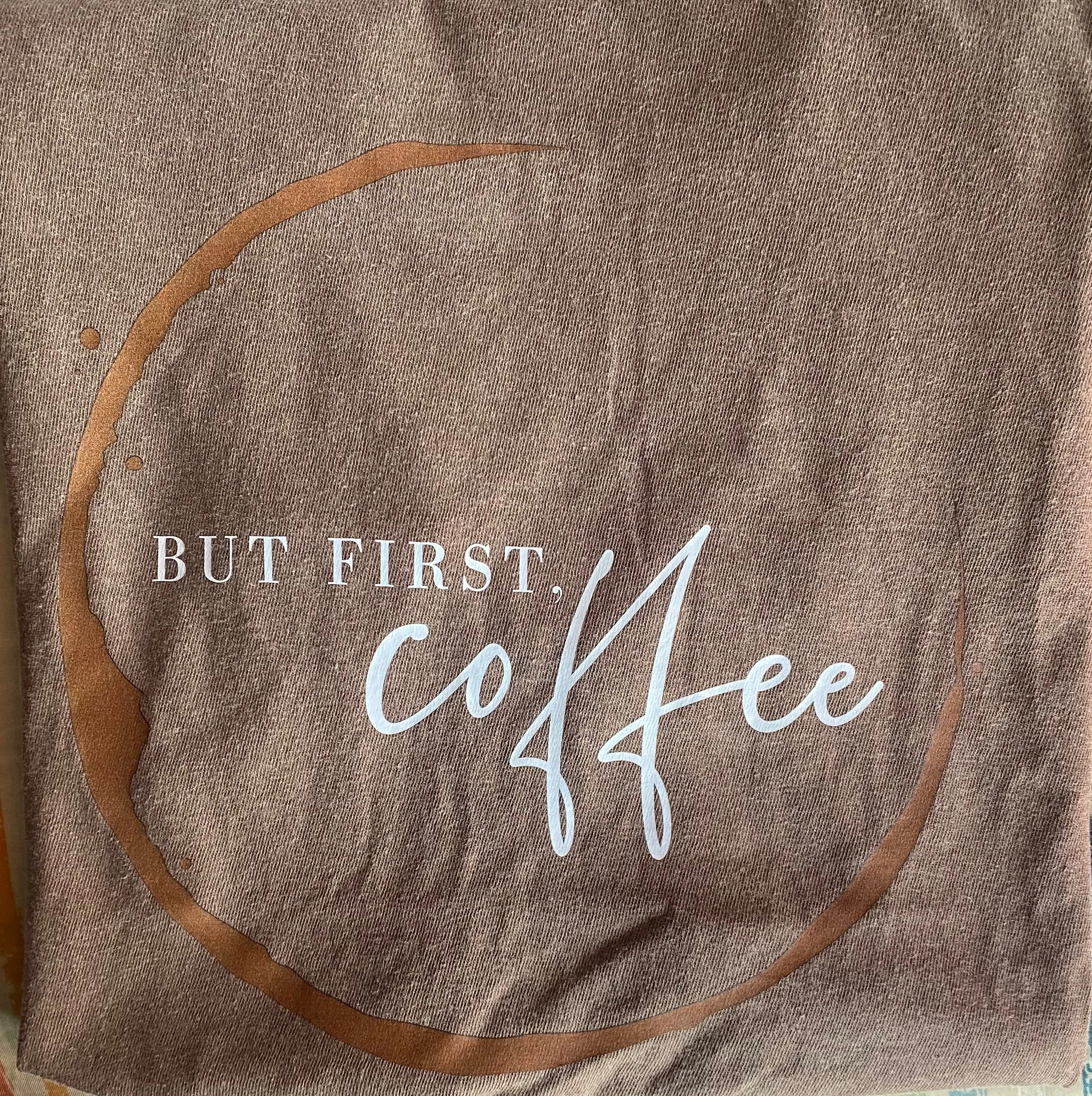 Simply You but First Coffee Tee