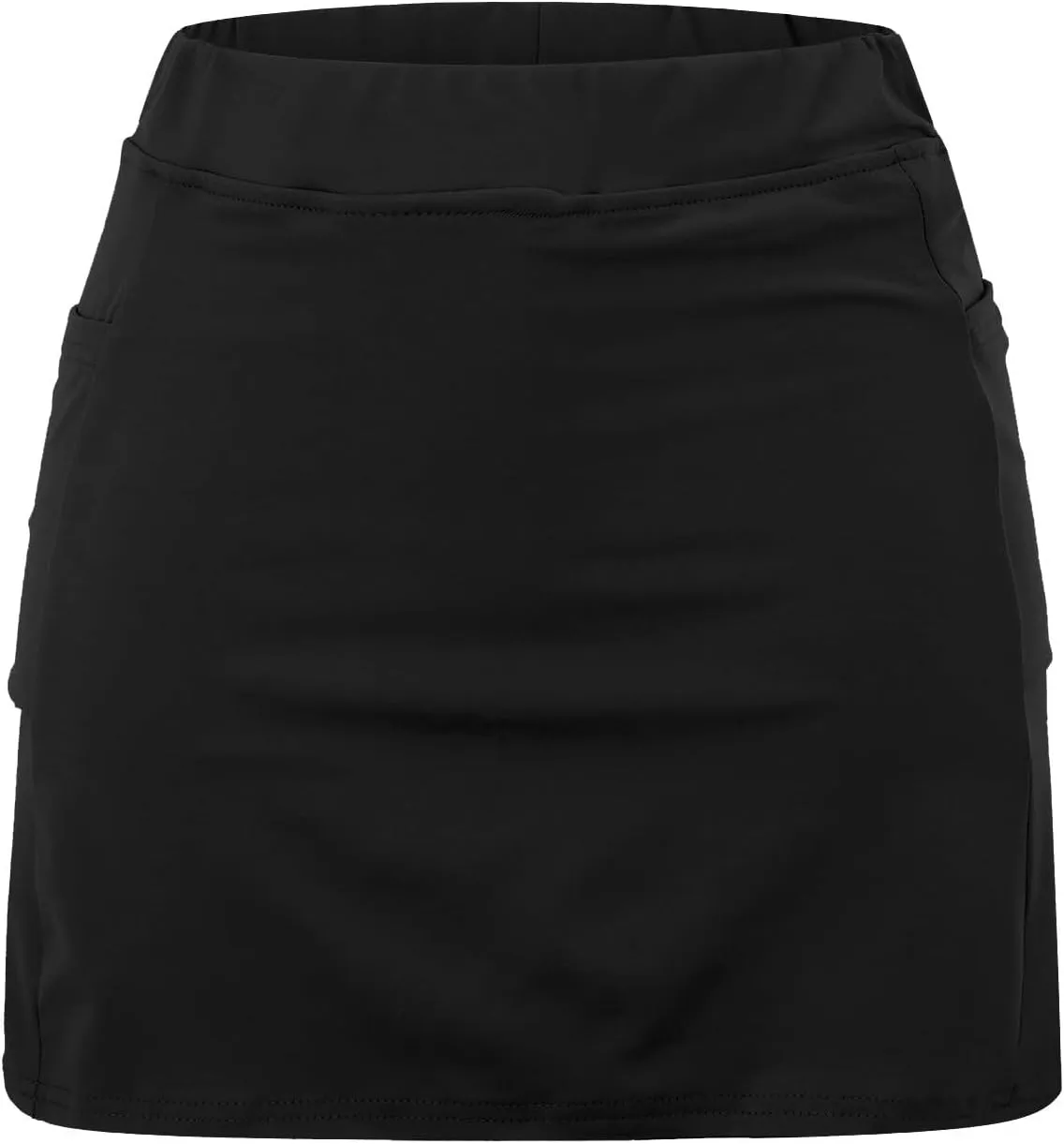 Skirts for Women Trendy Summer Long Athletic Dress for Women with Shorts Knee Length Running Shorts for Men 9 inch