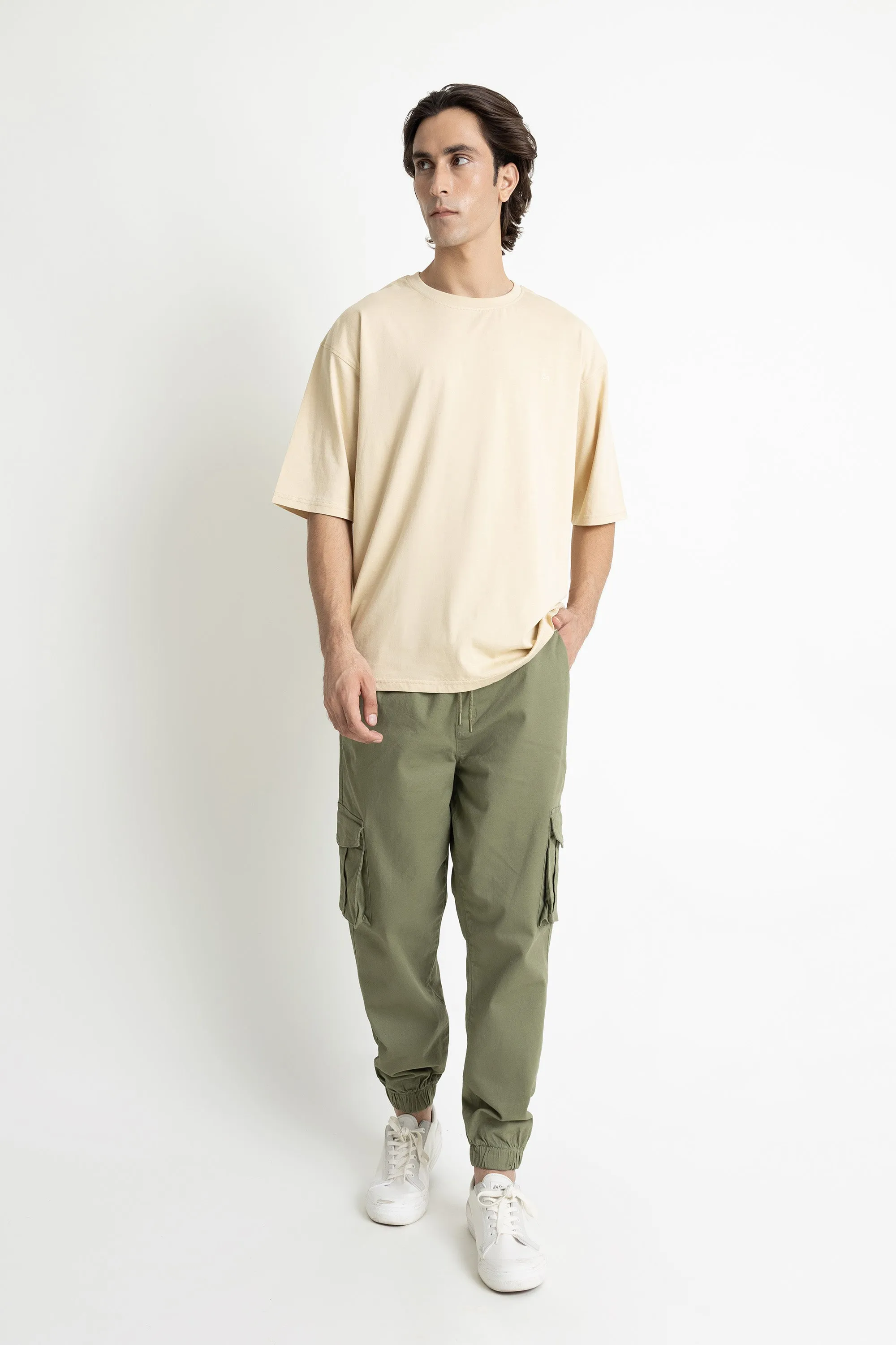 Solid Oversized T-Shirt