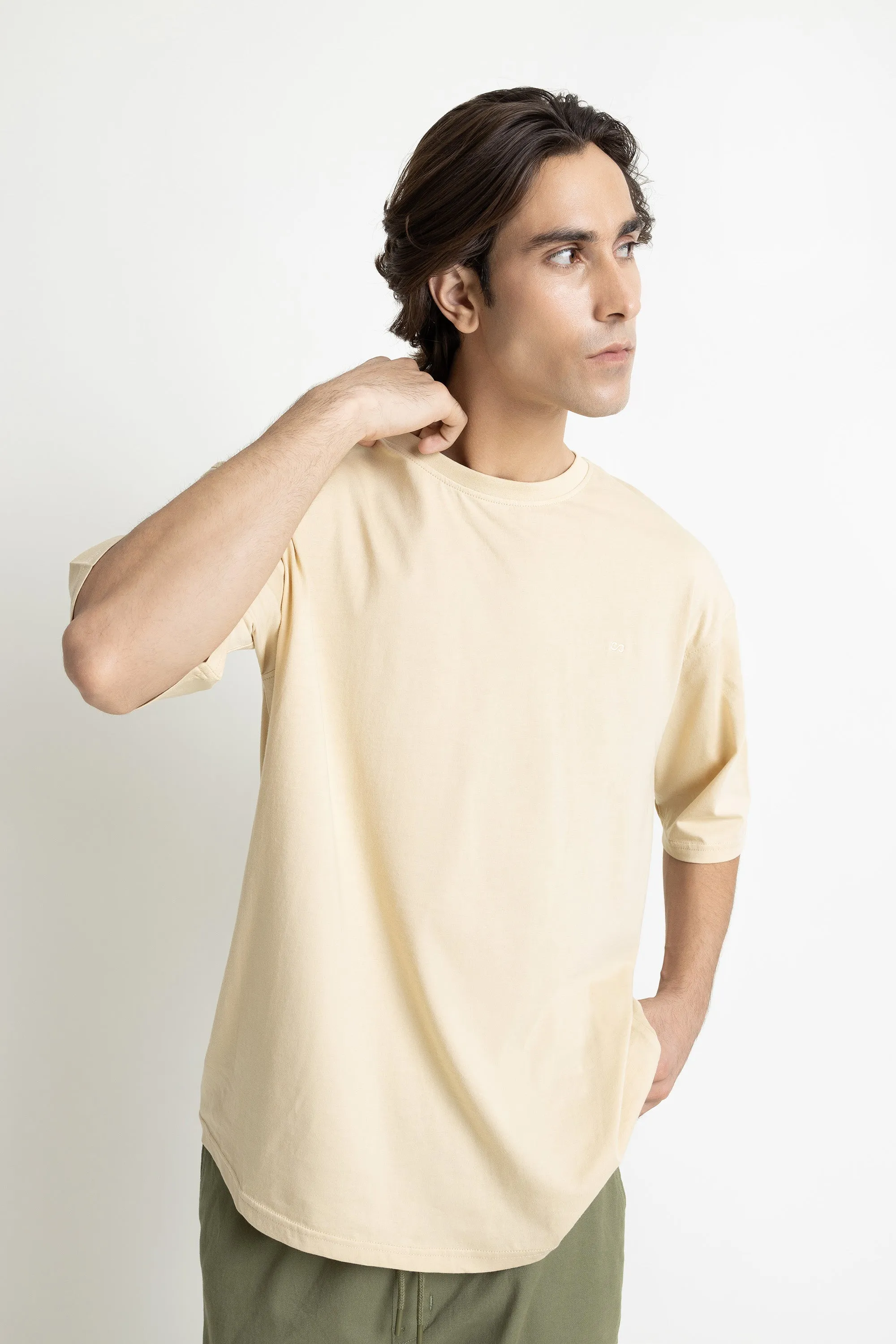 Solid Oversized T-Shirt