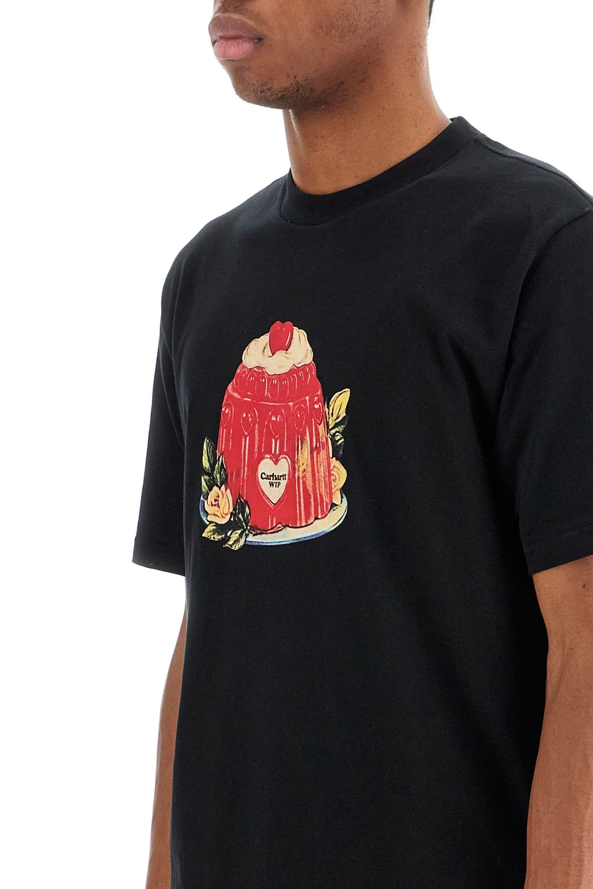 s/s pudding t-shirt I034434 BLACK