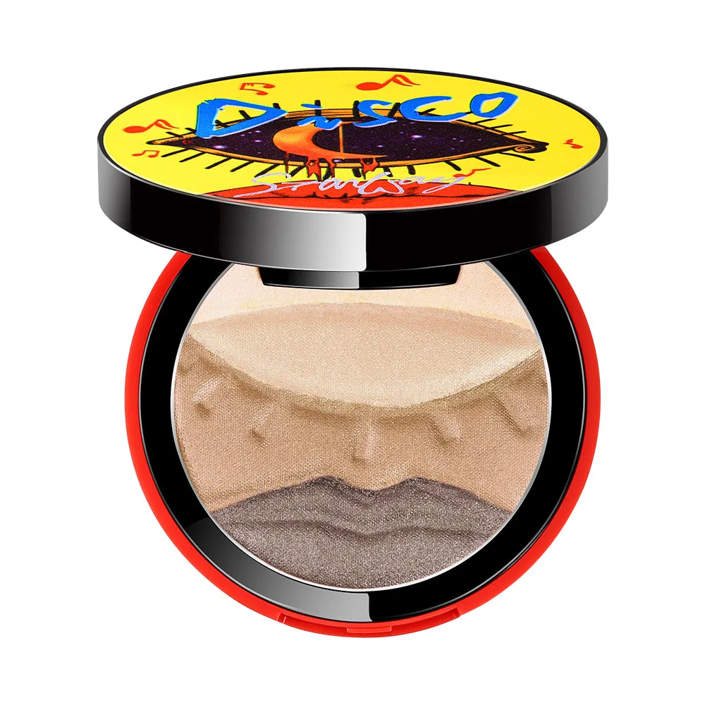 Starway Disco Mysterious Doll Eyeshadow Powder - Caramel Natural Makeup Cosmetics Beauty