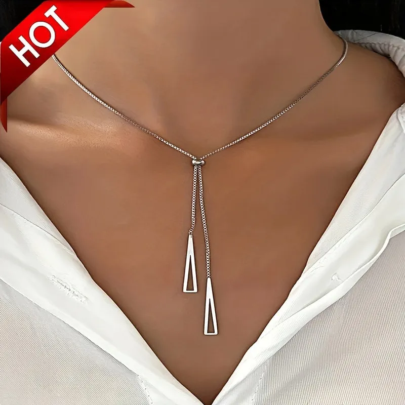 Statement Long Y Necklace Trendy Party Jewelry Gift for Her