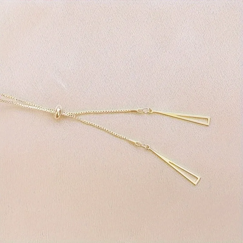 Statement Long Y Necklace Trendy Party Jewelry Gift for Her
