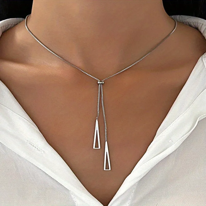 Statement Long Y Necklace Trendy Party Jewelry Gift for Her