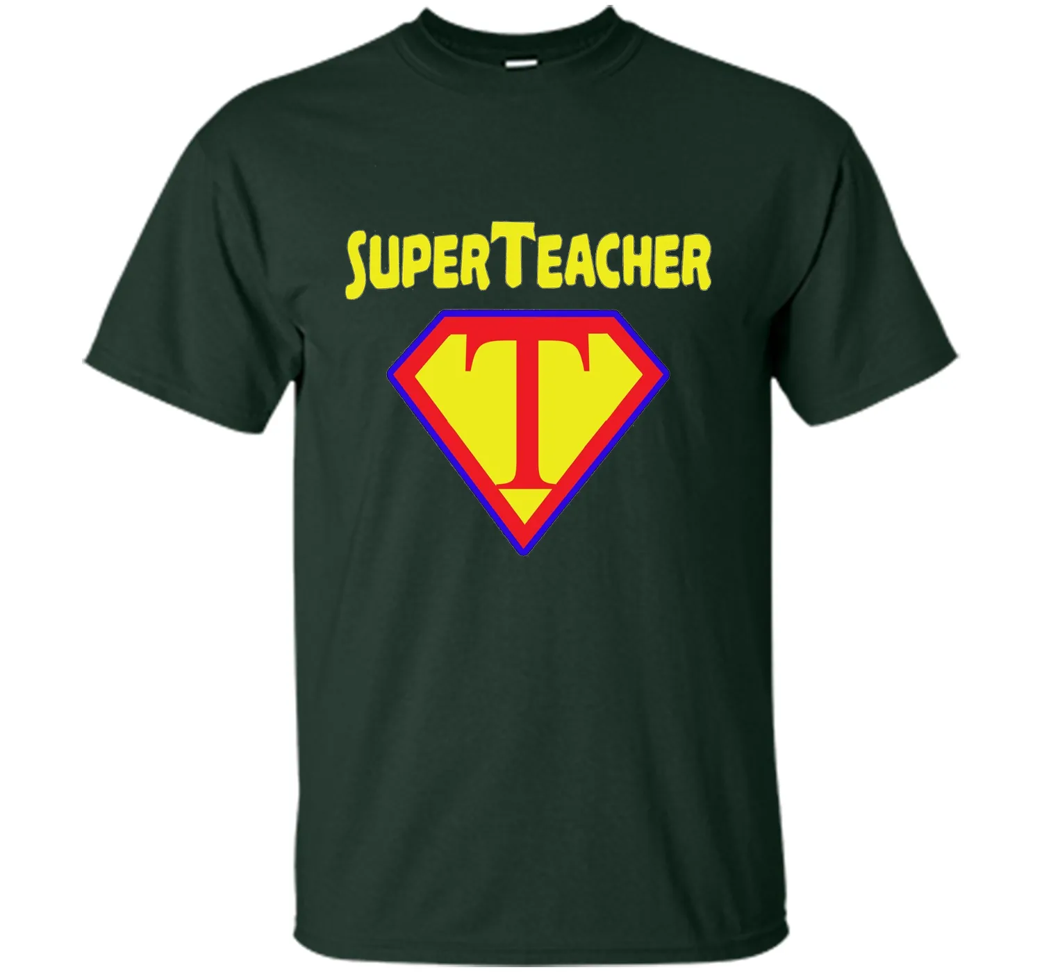 Superteacher Superhero Funny Teacher Gift T-shirt