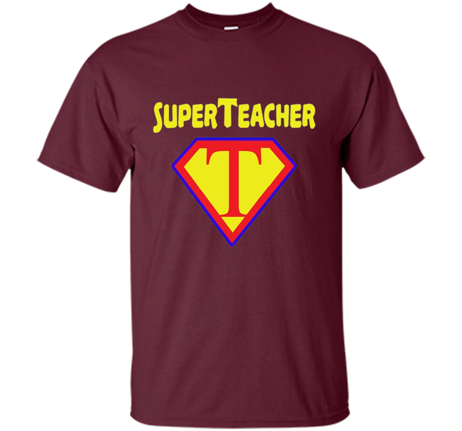 Superteacher Superhero Funny Teacher Gift T-shirt