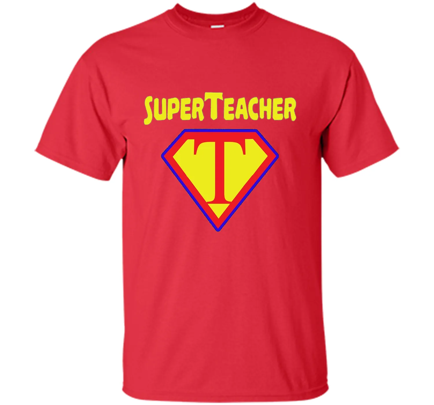 Superteacher Superhero Funny Teacher Gift T-shirt