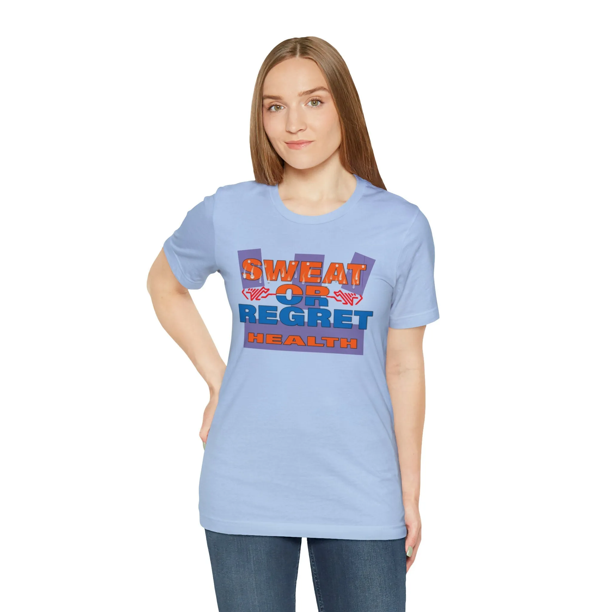Sweat or Regret Healthy Etsy T- Shirt | Exercise and fitness | M23 Tshirt designs cute graphics summer tees