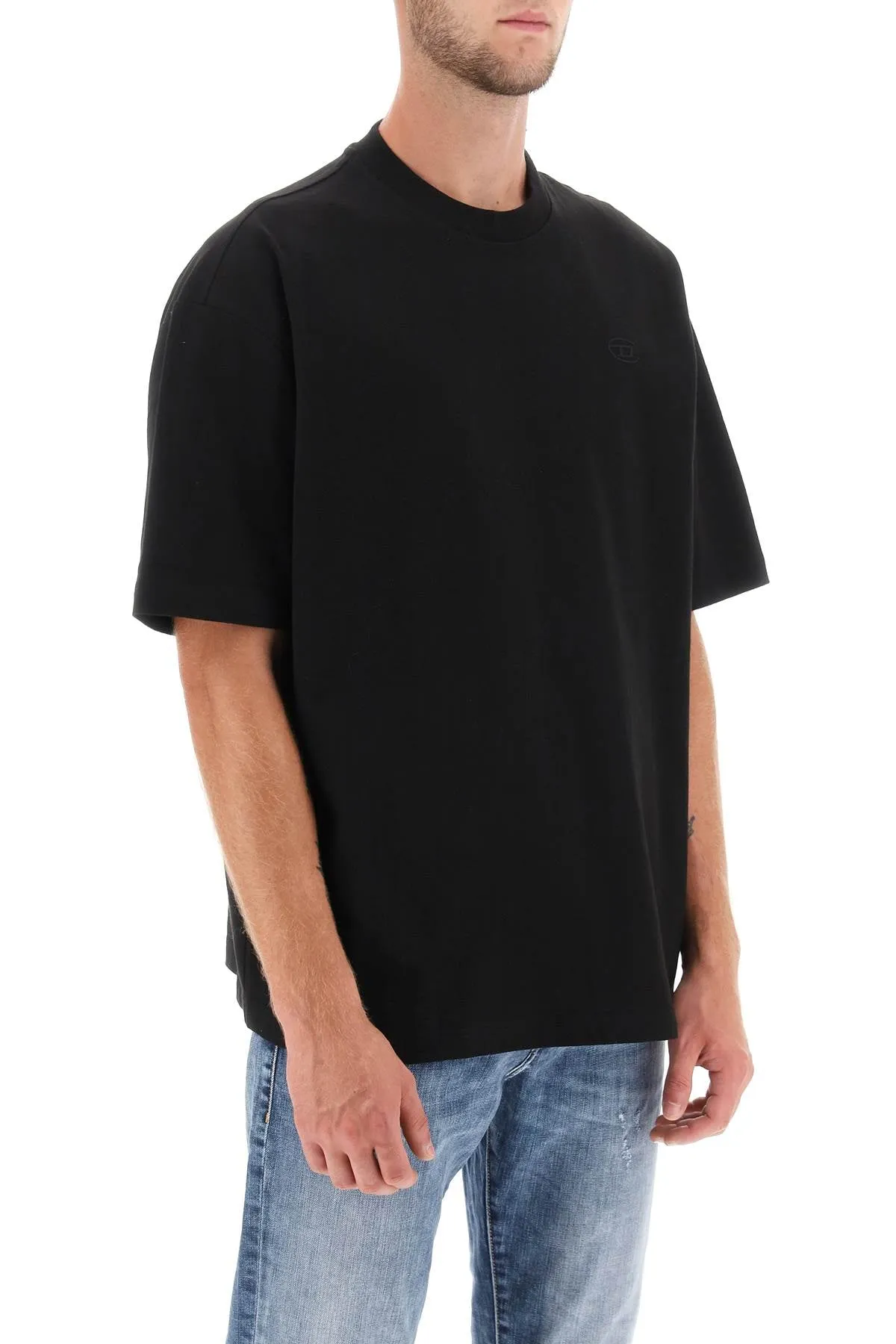 't-boggy megoval-d' t-shirt A11302 0HGAM DEEP/BLACK