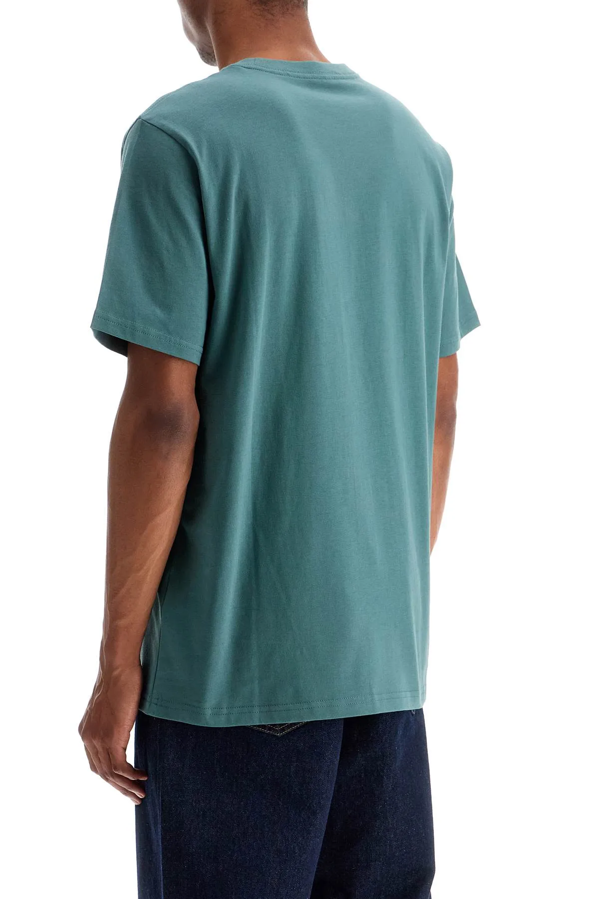 t-shirt with chest pocket I030434 SILVER PINE
