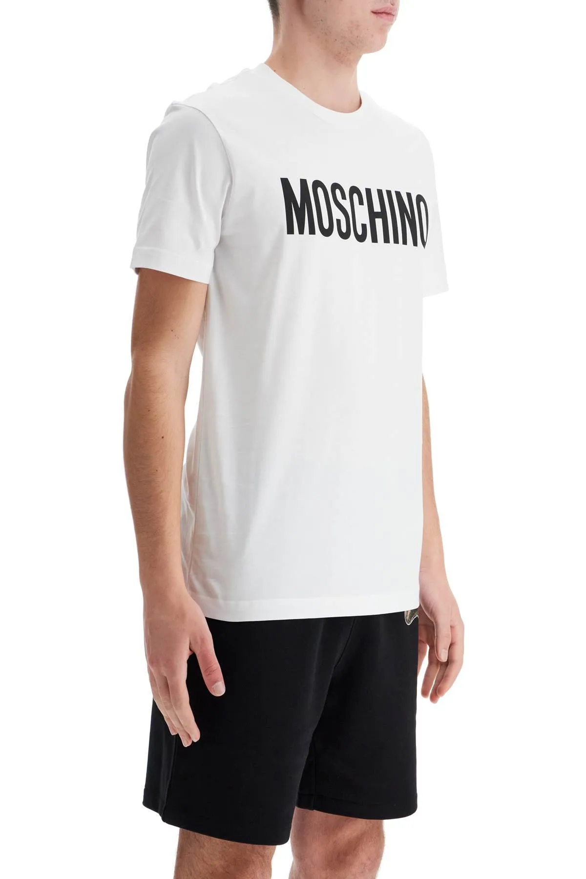 t-shirt with logo print A0720 0241 MULTI WHITE