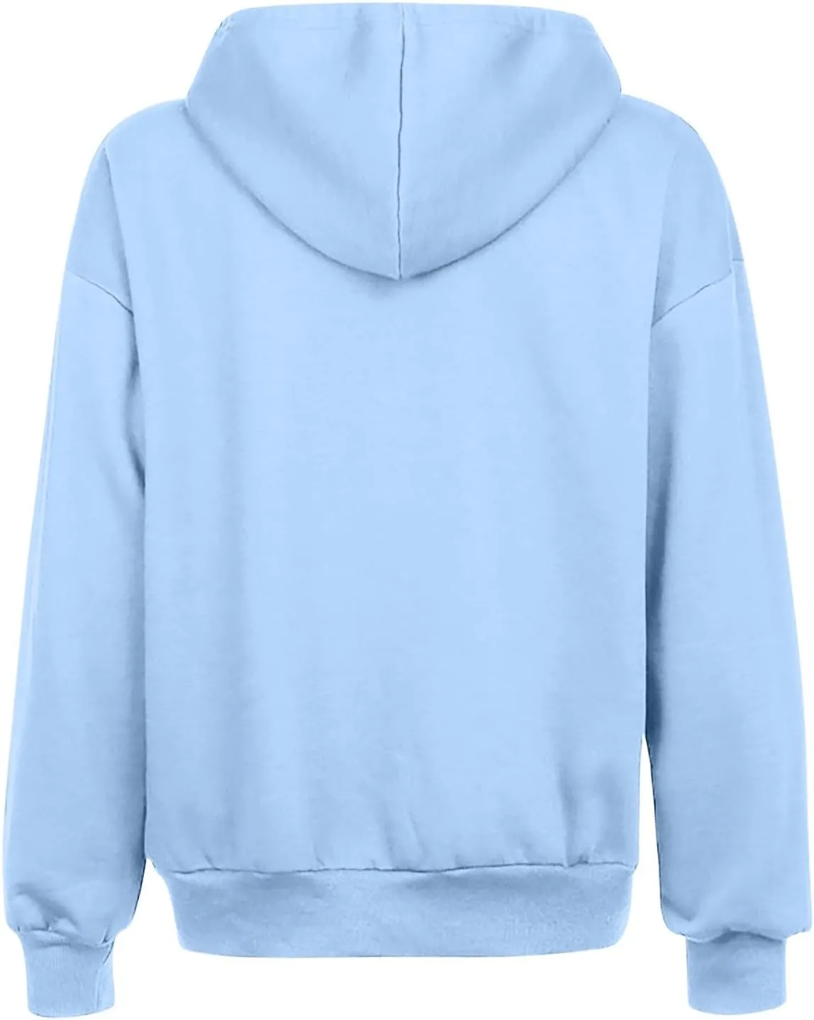 TANGNADE Women's Zip Up Hoodies Drawstring Fall Jacket Oversized Casual Sweatshirts Pullover with Pocket 2024 Winter Clothes